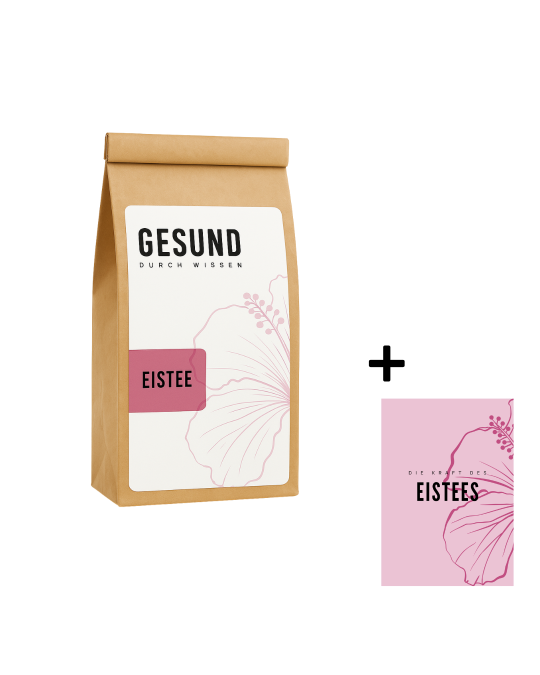 Eistee - "Hibiskus - Apfel" Gesund durch Wissen 110g